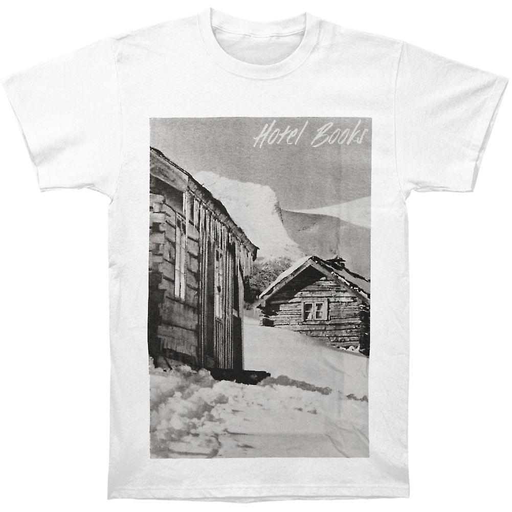 Foto 2 pulgar | Camiseta Hotel Books Snow Cabin Para Hombre - Venta Internacional.
