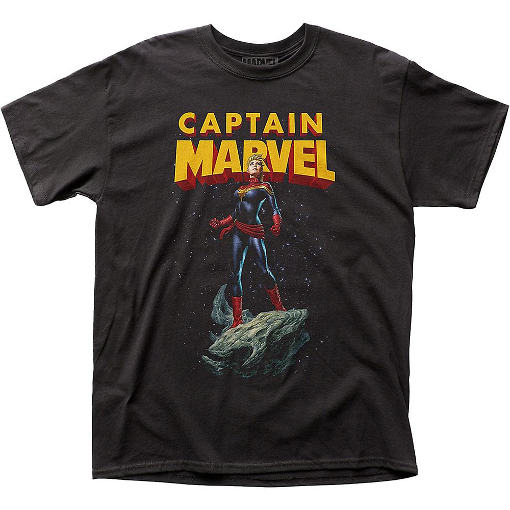 Foto 2 pulgar | Camiseta Rockinstone Retro Captain Marvel 100% Algodón - Venta Internacional.