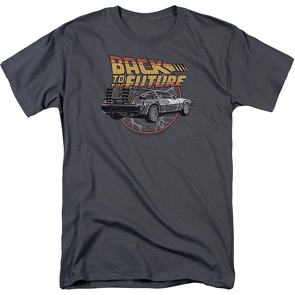 Foto 2 pulgar | Camiseta Rockinstone Lightning Bolts Regreso Al Futuro - Venta Internacional.