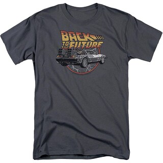 Foto 1 | Camiseta Rockinstone Lightning Bolts Regreso Al Futuro - Venta Internacional.