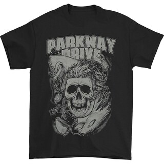 Foto 1 | Camiseta Rockinstone Parkway Drive Surfer Skull Para Hombre - Venta Internacional.