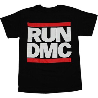 Foto 1 | Camiseta Rockinstone Black Run D.m.c. Con Logo Para Hombre - Venta Internacional.