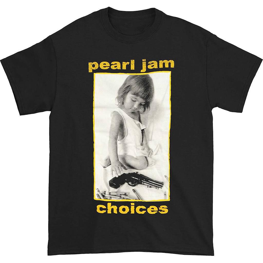 Foto 2 pulgar | Camiseta Rockinstone Pearl Jam Choices 180 G/m², 100% Algodón - Venta Internacional.
