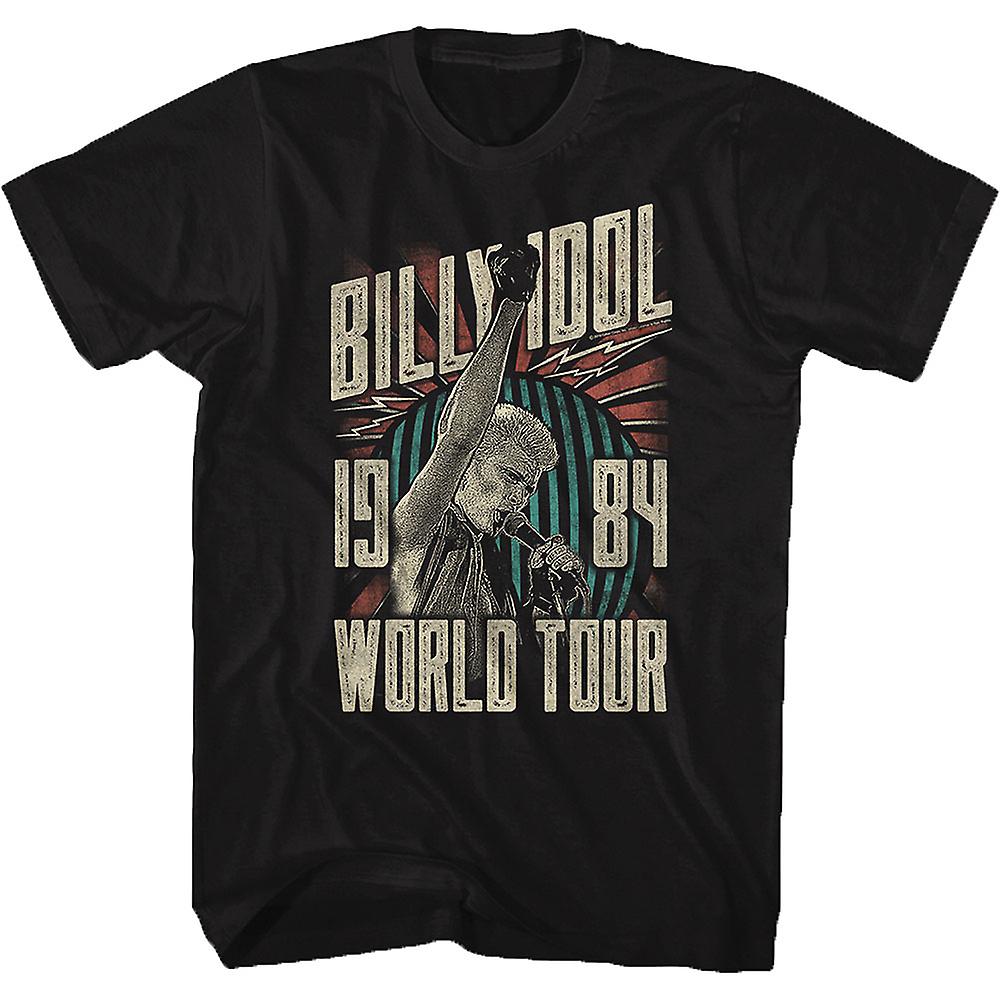 Foto 2 pulgar | Camiseta Rockinstone 1984 World Tour Billy Idol - Venta Internacional.
