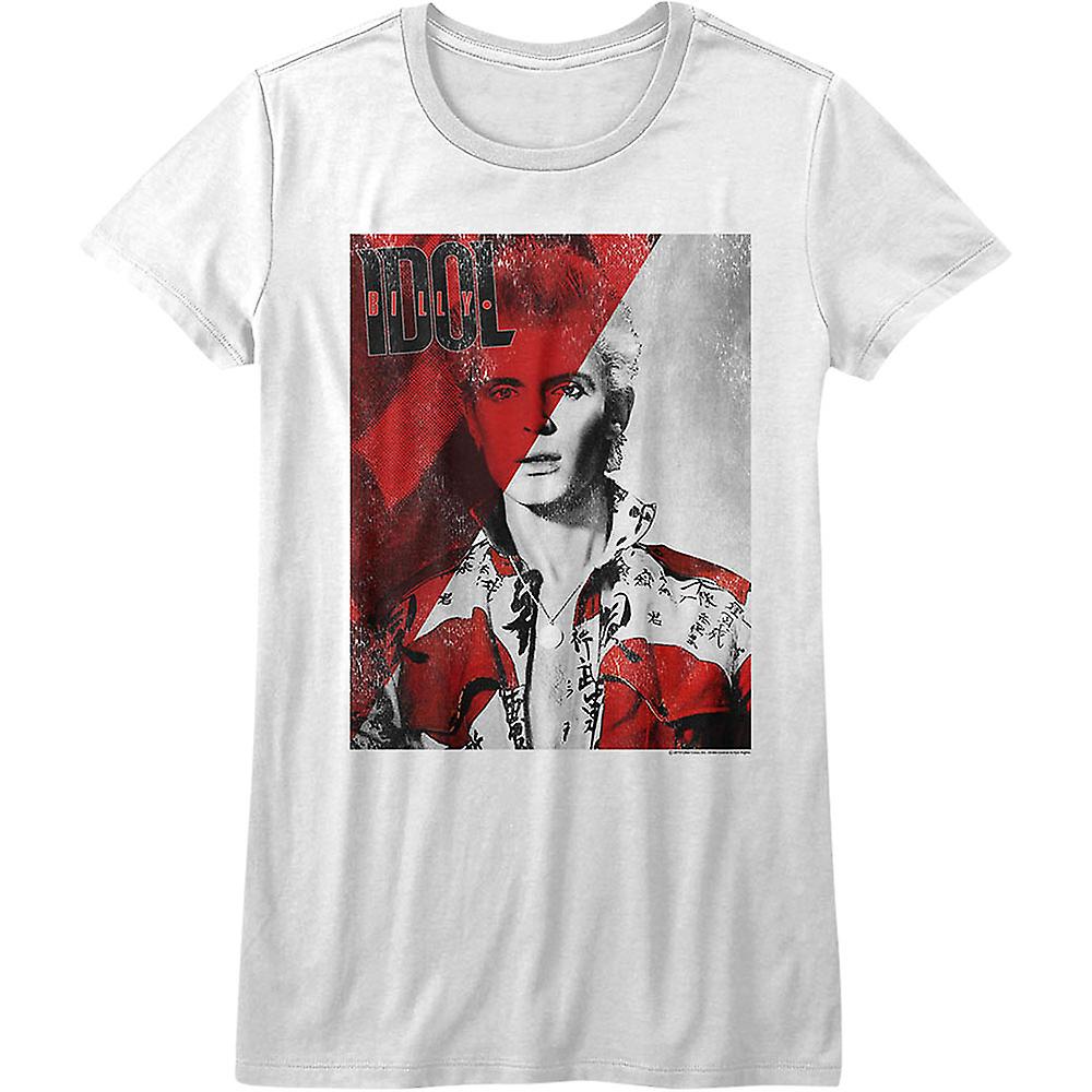 Foto 2 pulgar | Camiseta Rockinstone Junior Debut Billy Idol 100% Algodón - Venta Internacional.