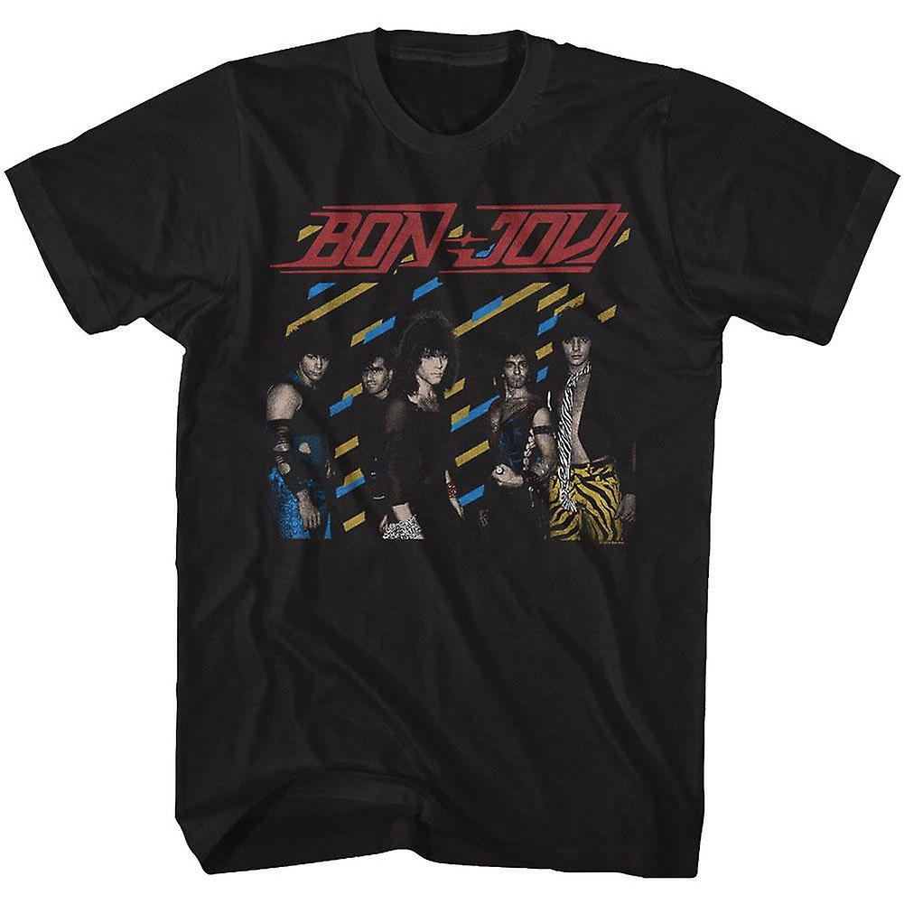 Foto 2 pulgar | Camiseta Rockinstone Bon Jovi Eighties 100% Algodón - Venta Internacional.