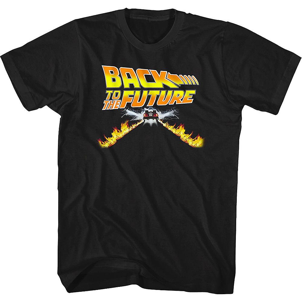 Foto 2 pulgar | Camiseta Rockinstone Delorean Fire Tracks 100% Algodón - Venta Internacional.