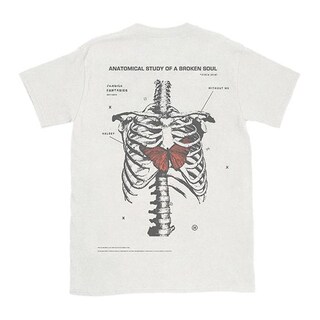 Foto 1 | Camiseta Rockinstone Halsey Without Me 100% Algodón - Venta Internacional.