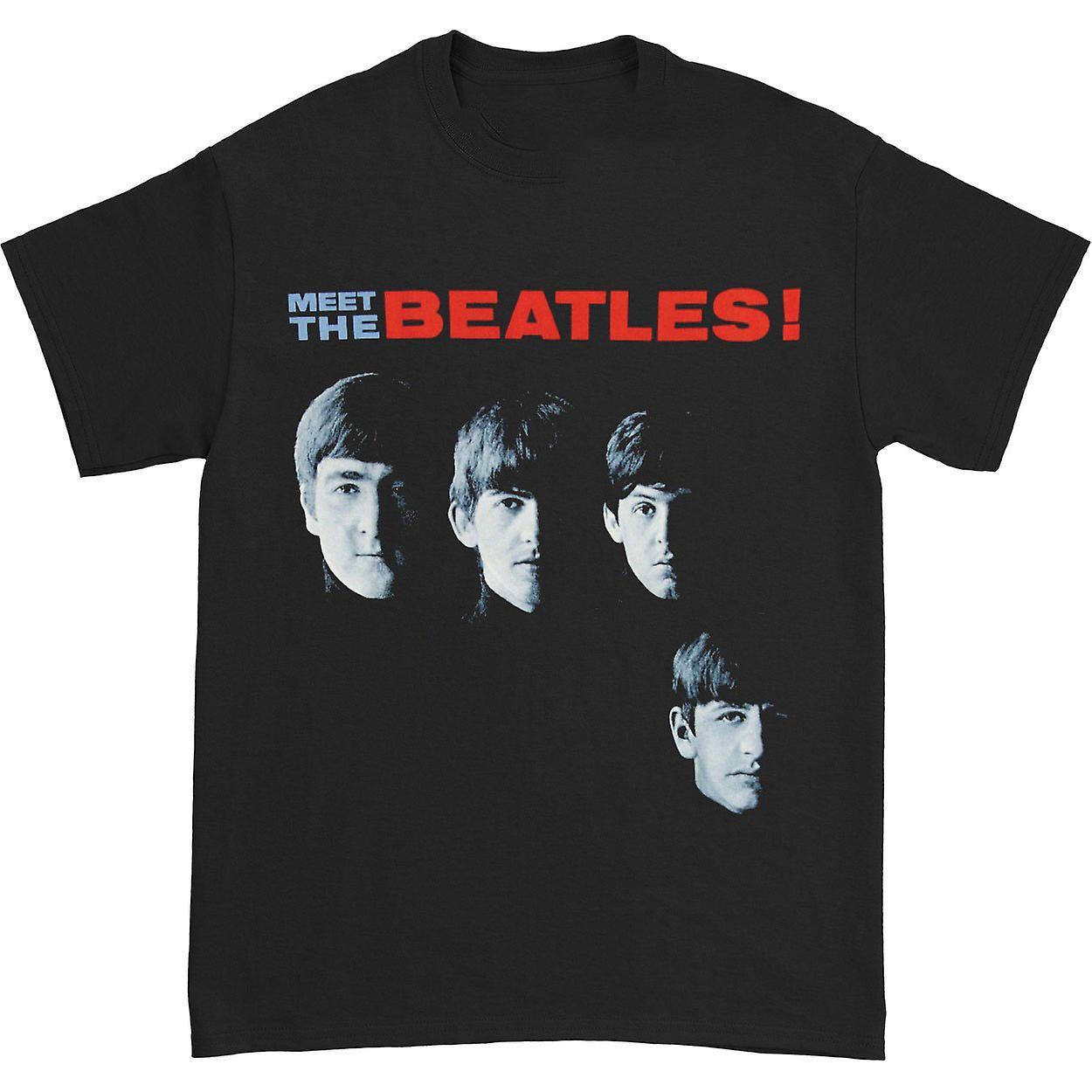 Foto 2 pulgar | Camiseta Rockinstone Beatles Meet The Beatles 100% Algodón - Venta Internacional.