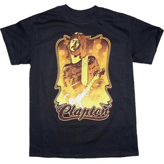 Foto 1 | Camiseta Rockinstone Eric Clapton 100% Algodón Para Hombre - Venta Internacional.