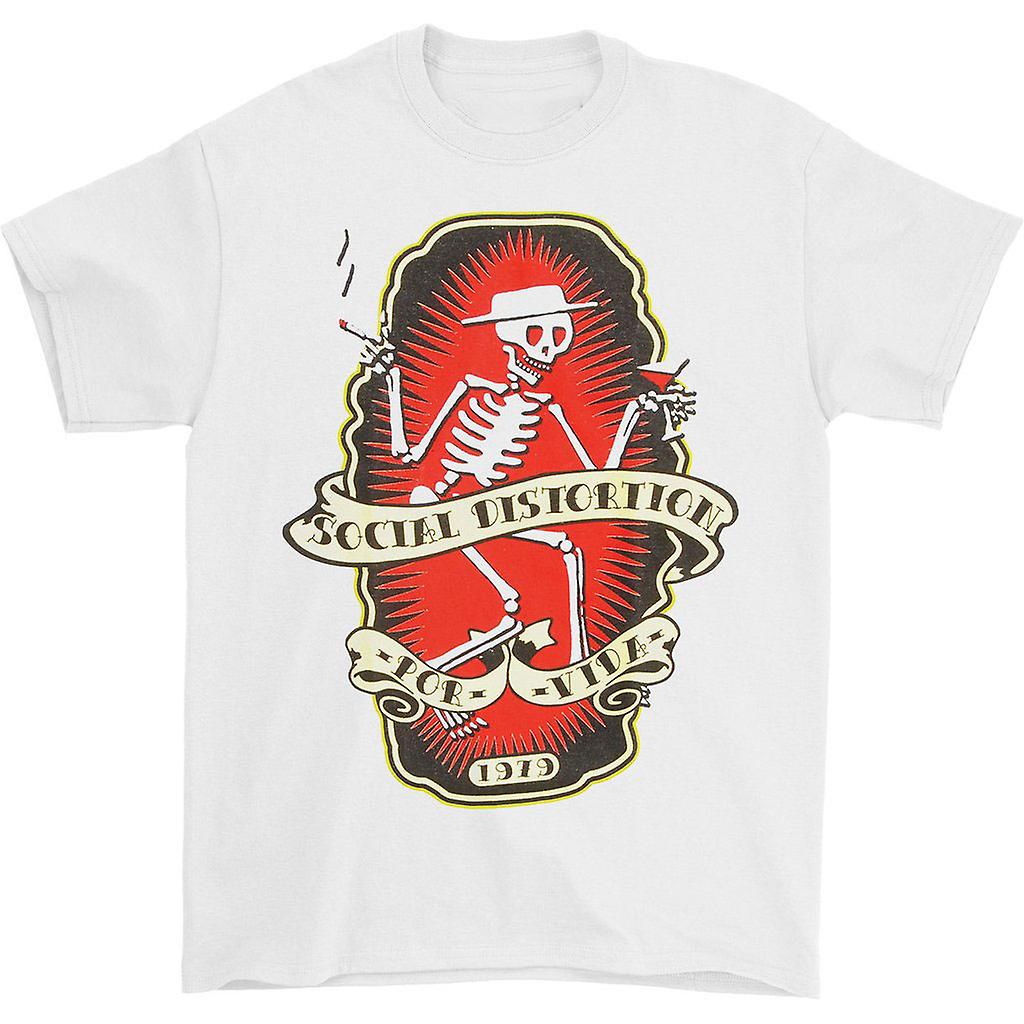 Foto 2 pulgar | Camiseta Rockinstone Social Distortion Por Vida Para Hombre - Venta Internacional.
