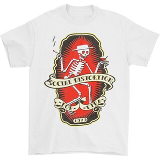 Foto 1 | Camiseta Rockinstone Social Distortion Por Vida Para Hombre - Venta Internacional.