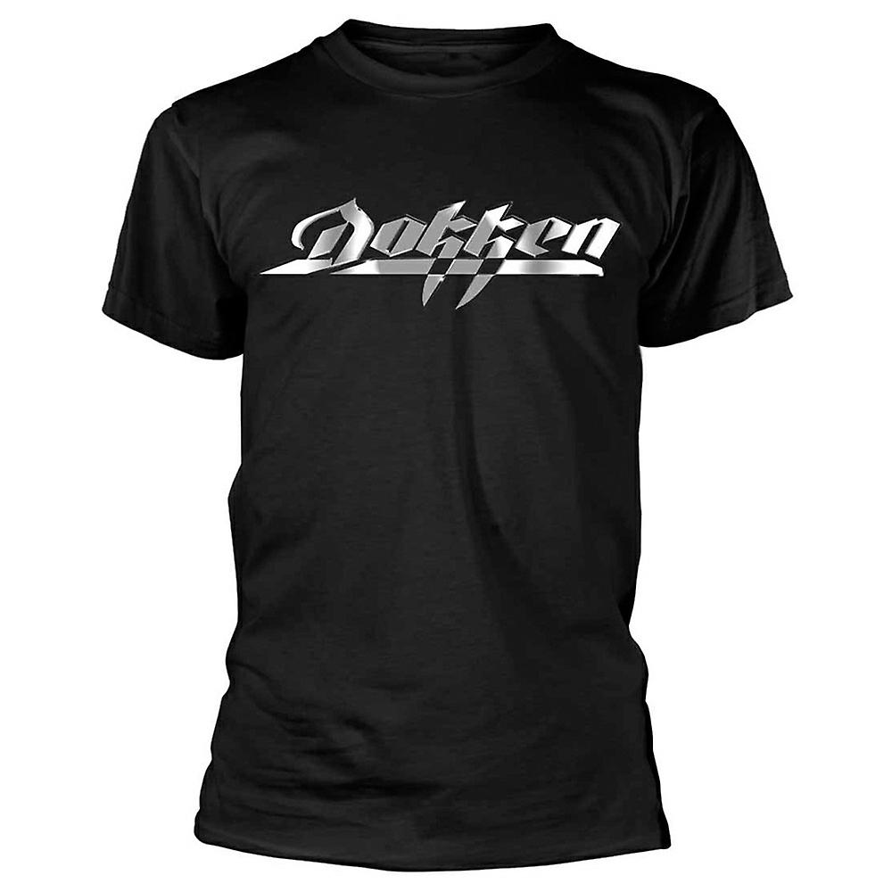 Foto 2 pulgar | Camiseta Rockinstone Dokken Metal Logo 180 G/m² 100% Algodón - Venta Internacional.
