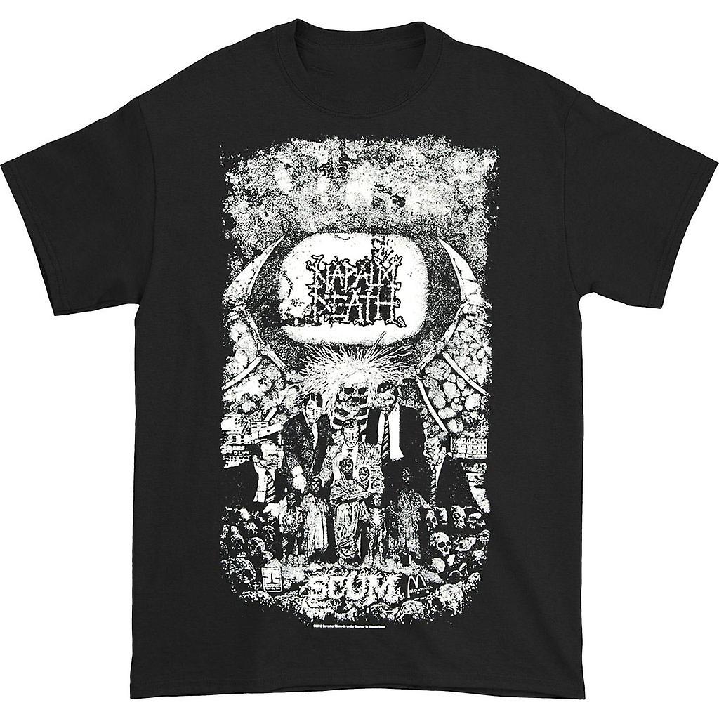 Foto 2 pulgar | Camiseta Rockinstone Napalm Death Scum Vintage 180 G/m² - Venta Internacional.