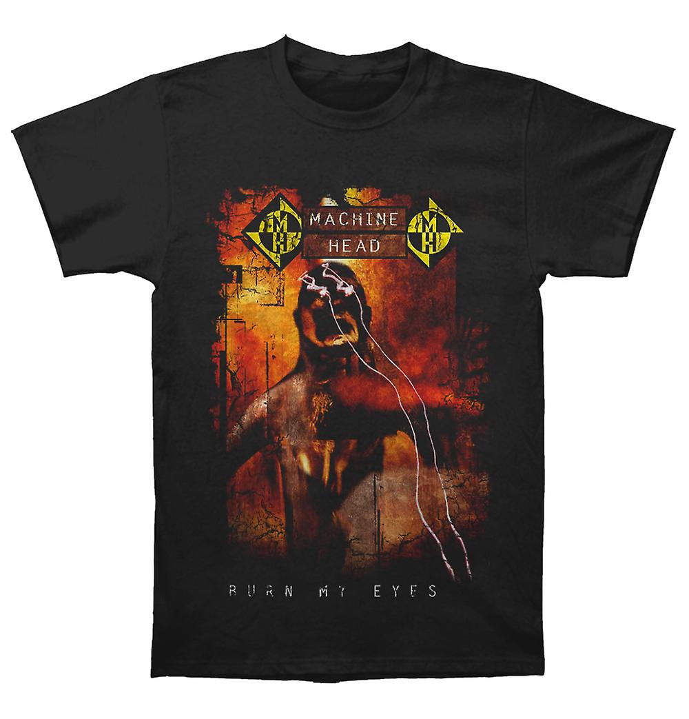 Foto 2 pulgar | Camiseta Rockinstone Machine Head Burn My Eyes 100% Algodón - Venta Internacional.