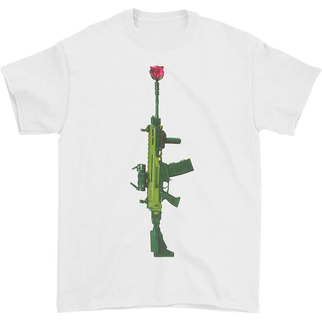 Foto 2 pulgar | Camiseta Rockinstone Machine Gun Kelly Rose Print - Venta Internacional.