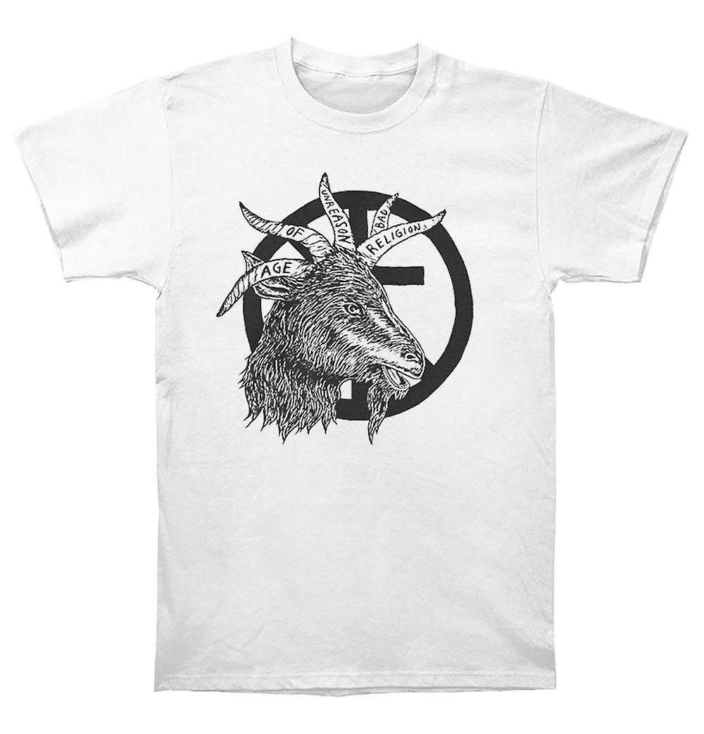 Foto 2 pulgar | Camiseta Bad Religion Goat White 180 G/m² 100% Algodón - Venta Internacional.