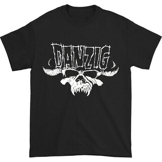 Foto 1 | Camiseta Rockinstone Danzig Skull & Logo Para Hombre - Venta Internacional.