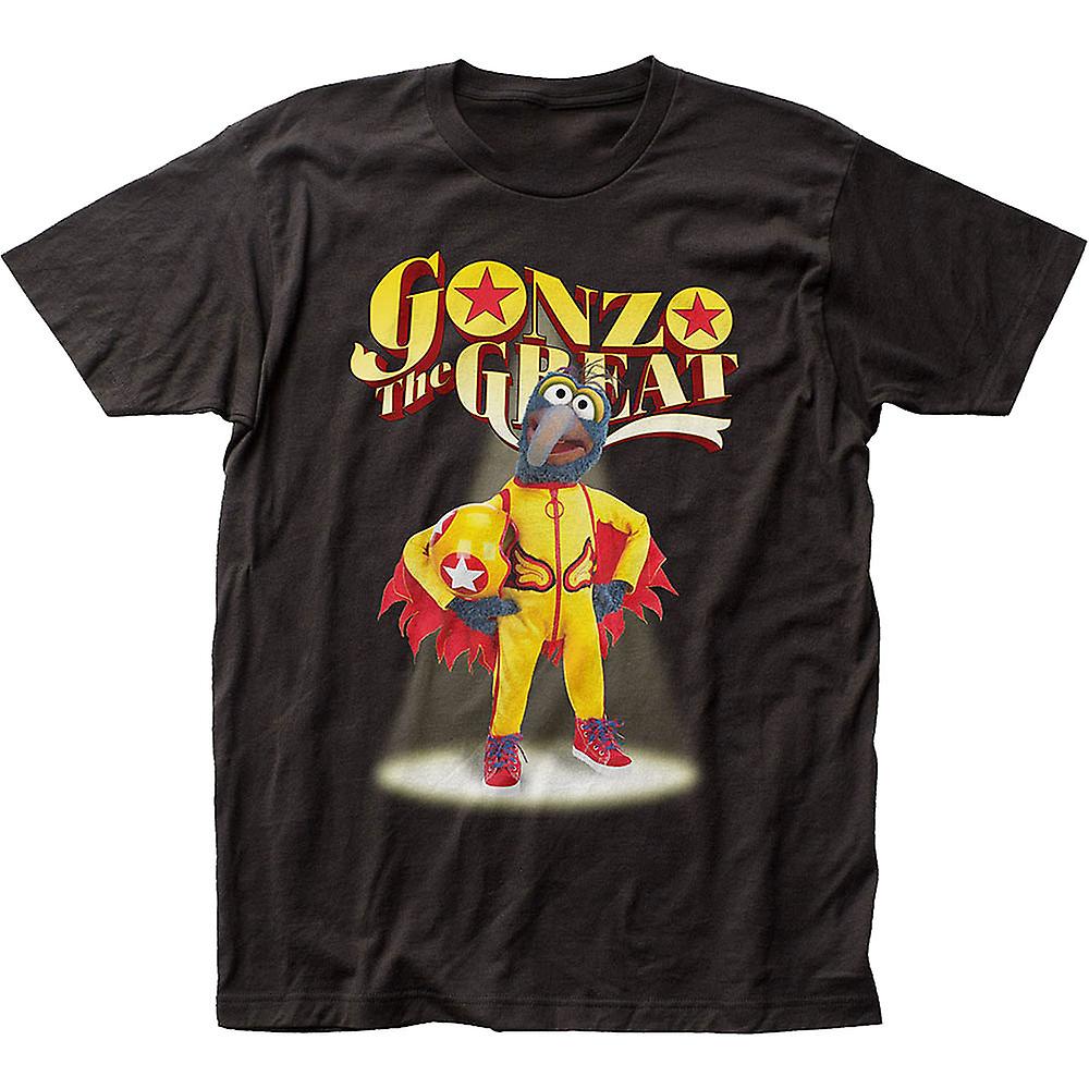 Foto 2 pulgar | Camiseta Rockinstone Gonzo The Great Muppets 100% Algodón - Venta Internacional.