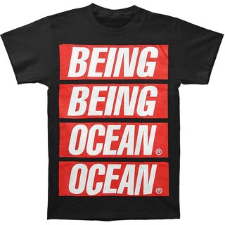 Foto 1 | Camiseta Rockinstone Being As An Ocean Propaganda Para Hombres - Venta Internacional.