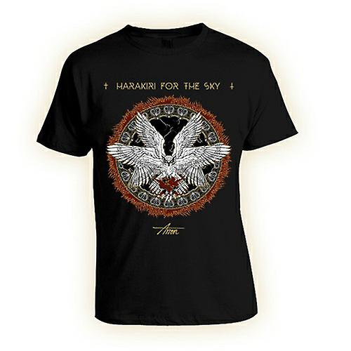 Foto 2 pulgar | Camiseta Harakiri For The Sky Fire Owl Rockinstone - Venta Internacional.