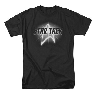 Foto 1 | Camiseta Rockinstone Star Trek Glow Logo 180 G/m² 100% Algodón - Venta Internacional.