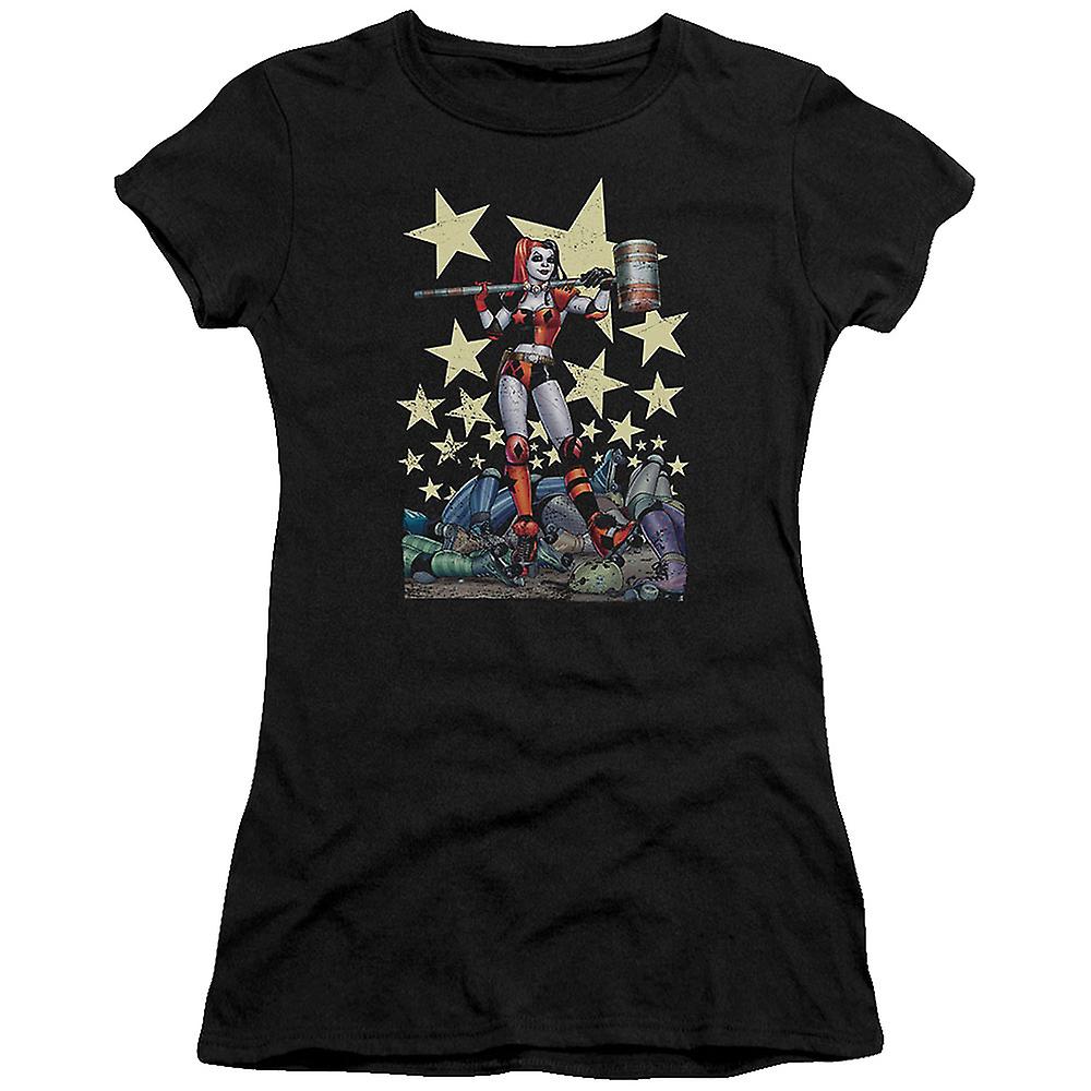 Foto 2 pulgar | Camiseta Rockinstone Junior Harley Quinn Batman 180 G/m² - Venta Internacional.