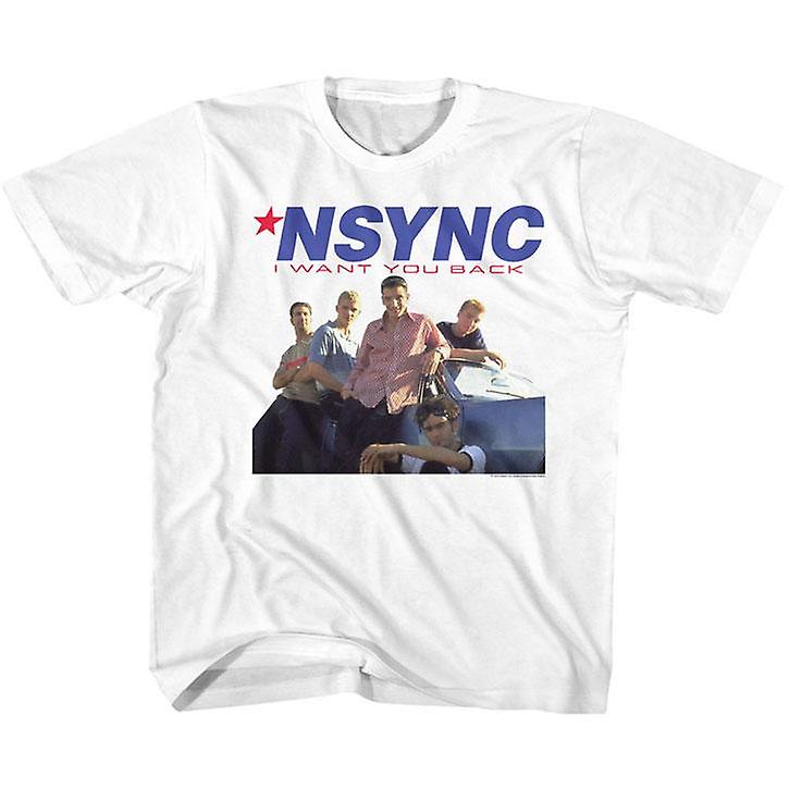 Foto 2 pulgar | Camiseta Rockinstone Nsync Want You Back Para La Juventud - Venta Internacional.