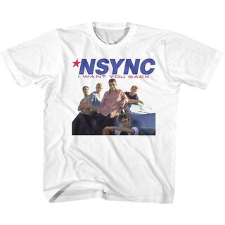 Foto 1 | Camiseta Rockinstone Nsync Want You Back Para La Juventud - Venta Internacional.