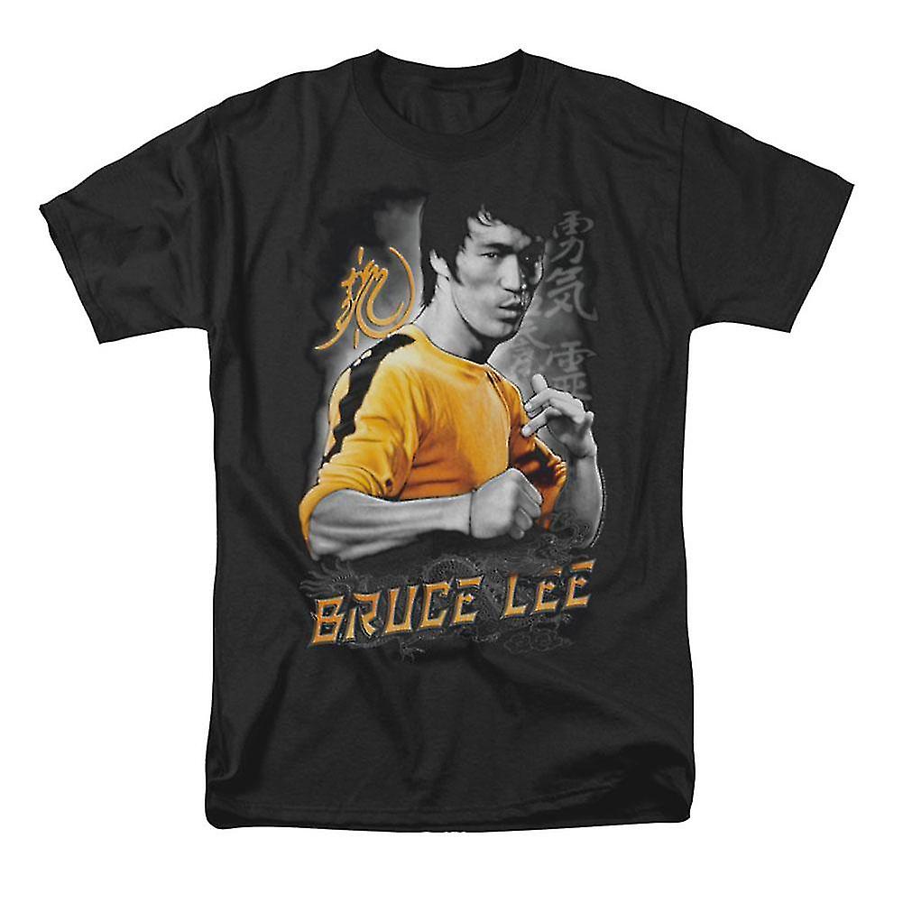 Foto 2 pulgar | Camiseta Rockinstone Bruce Lee Yellow Dragon 180 G/m² De Algodón - Venta Internacional.