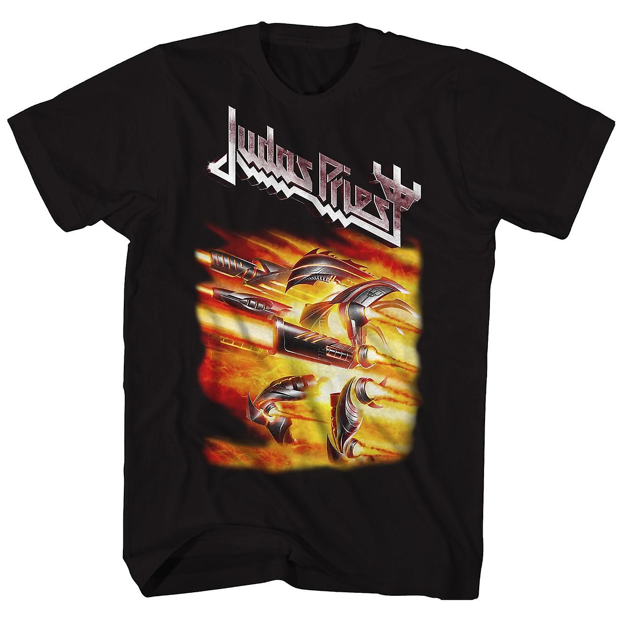 Foto 1 | Camiseta Rockinstone Judas Priest Firepower Album Art - Venta Internacional.