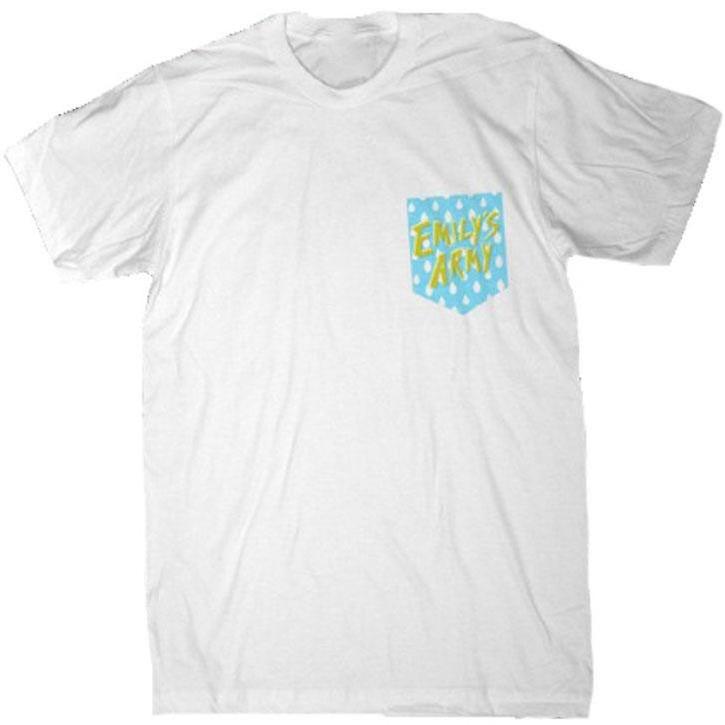 Foto 1 | Camiseta Emily's Army Rain Drop 100% Algodón Para Hombre - Venta Internacional.