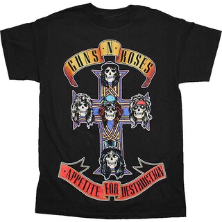 Foto 1 | Camisa Rockinstone Gnr Appetite For Destruction De Algodón De 180 G/m² - Venta Internacional.