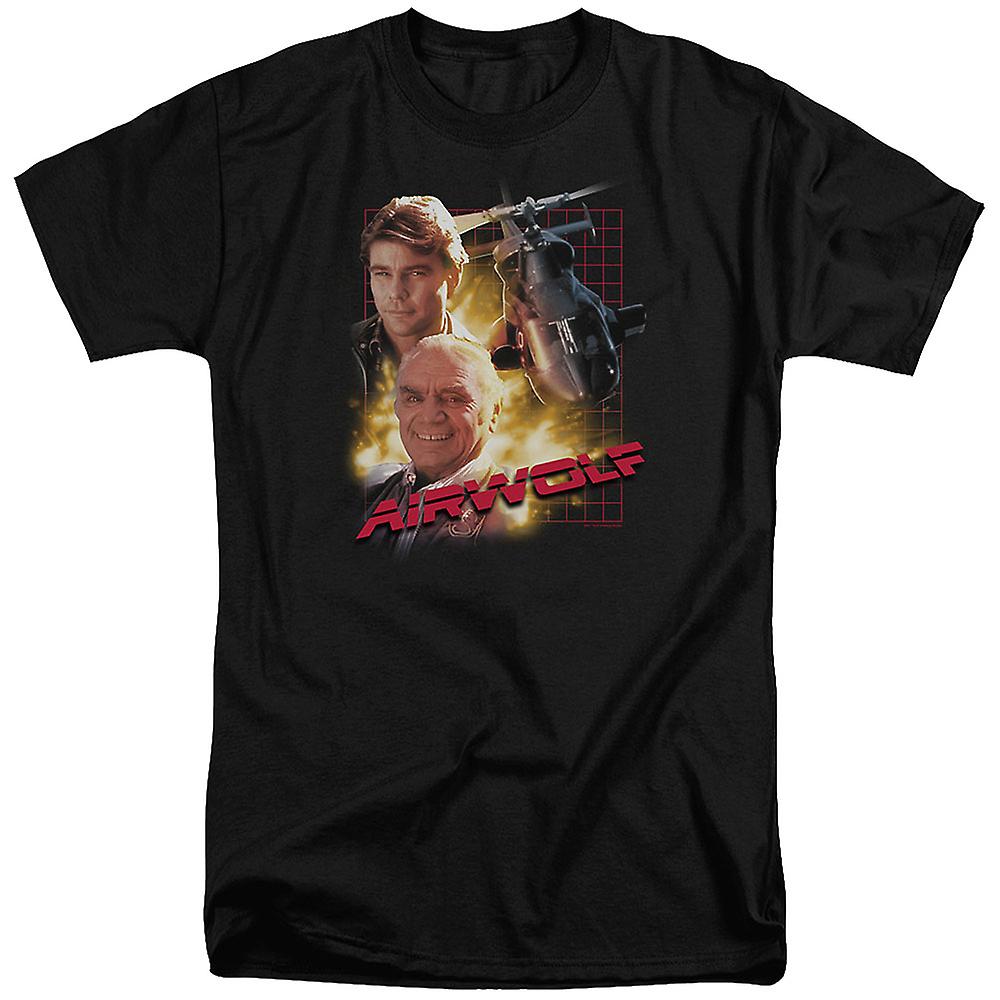Camiseta Airwolf Rockinstone 180 G/m², 100% Algodón Preencogido - Venta Internacional.