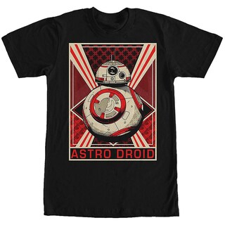 Foto 1 | Camiseta Rockinstone Bb-8 Astro Droid Star Wars 100% Algodón - Venta Internacional.