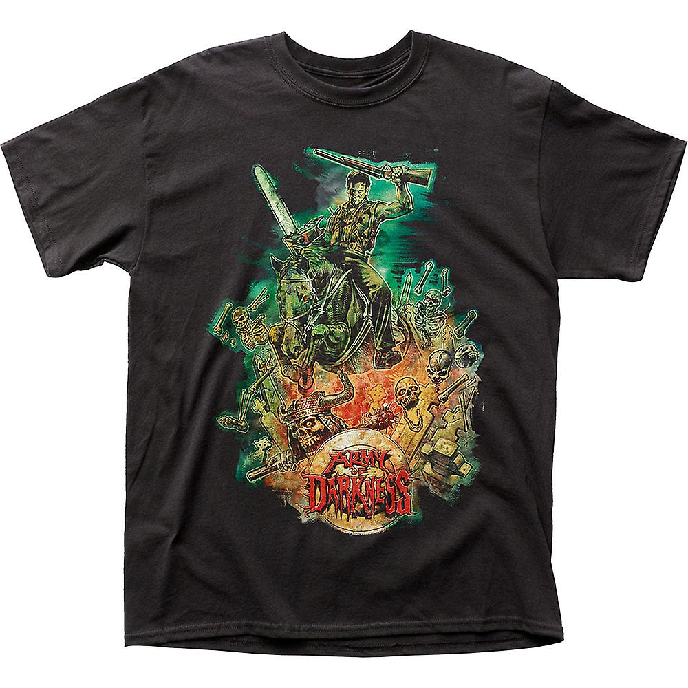 Foto 1 | Camiseta Rockinstone Rodeado Por El Malvado Ejército De Las Tinieblas - Venta Internacional.
