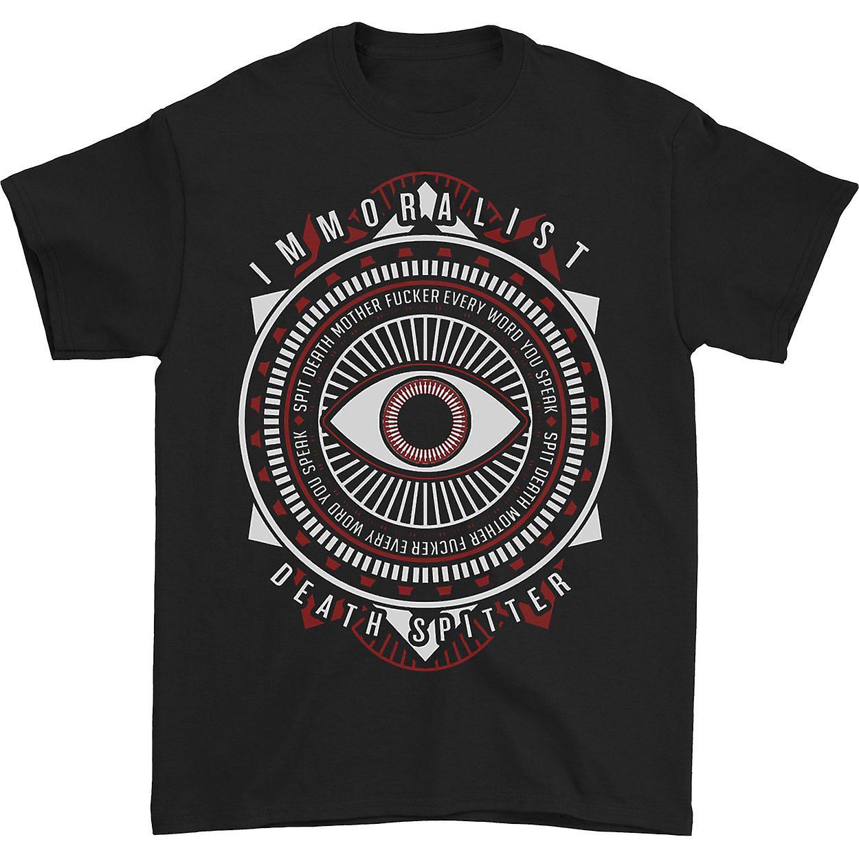 Foto 2 pulgar | Camiseta Rockinstone Immoralist Geo Crest 180 G/m² 100% Algodón - Venta Internacional.