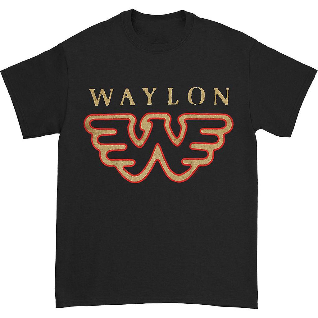 Foto 1 | Camiseta Rockinstone Waylon Jennings Flying W Para Hombre - Venta Internacional.