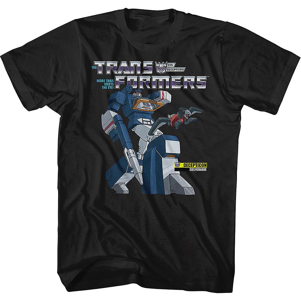 Foto 2 pulgar | Camiseta Rockinstone Laserbeak Y Soundwave Transformers - Venta Internacional.