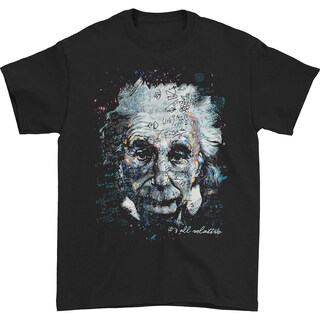 Foto 1 | Camiseta Rockinstone Albert Einstein Todo Es Relativo - Venta Internacional.