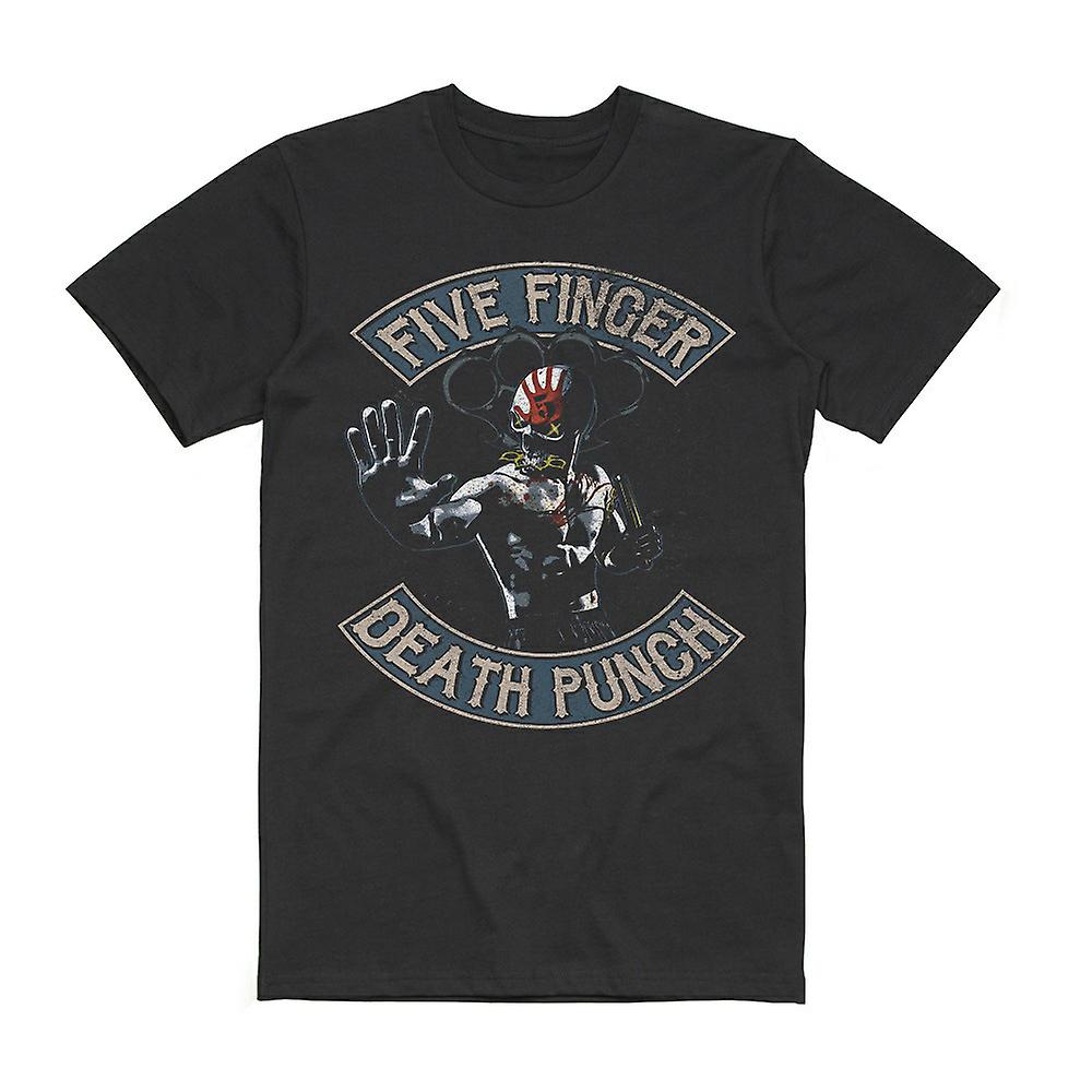 Foto 2 pulgar | Camiseta Rockinstone Five Finger Death Punch Bruce 2020 World - Venta Internacional.