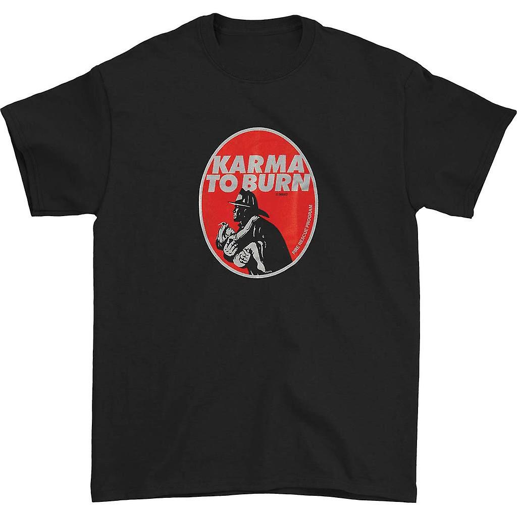 Foto 2 pulgar | Camiseta Rockinstone Karma To Burn Fireman Para Hombre - Venta Internacional.