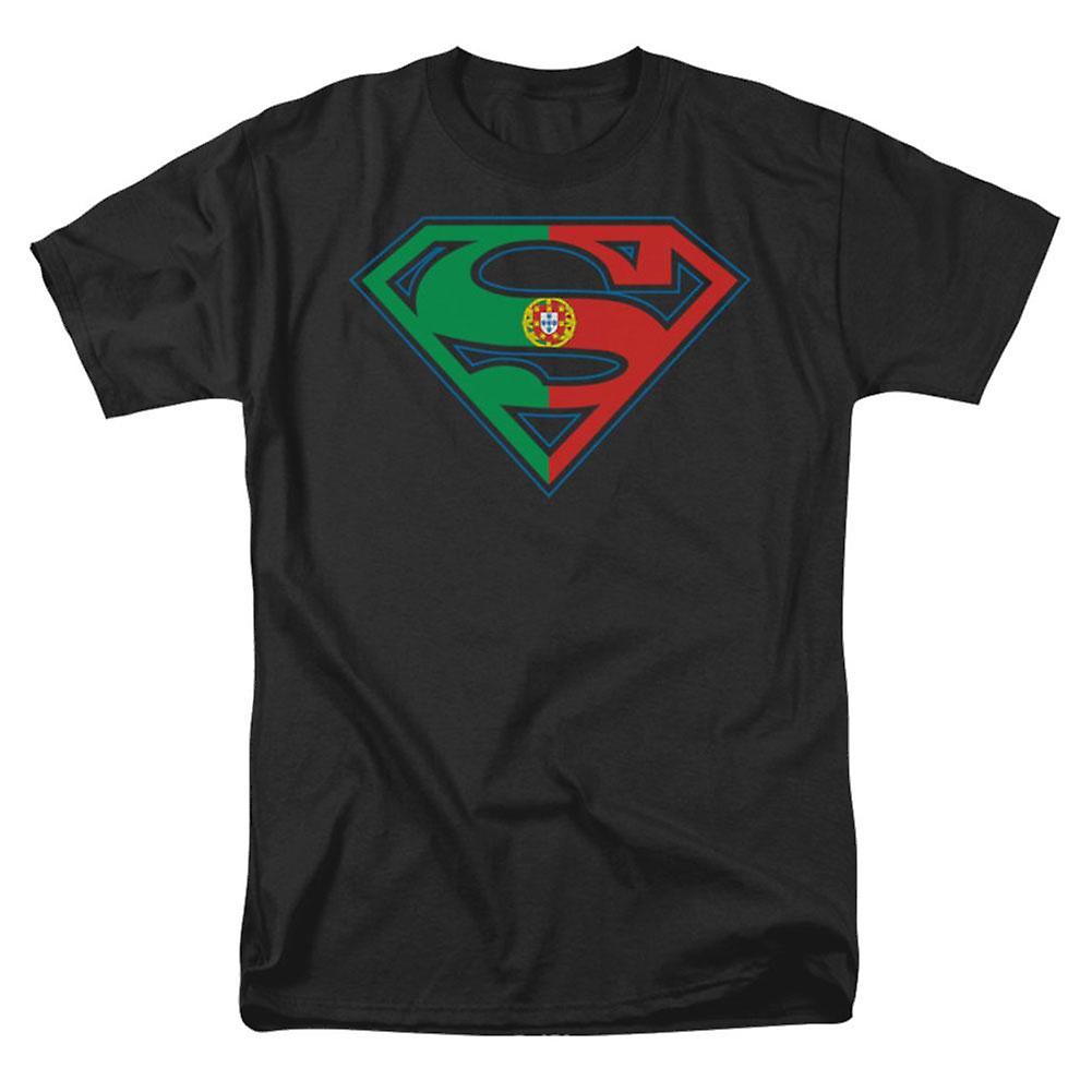 Foto 2 pulgar | Camiseta Rockinstone Superman Portugal Shield Para Hombre - Venta Internacional.