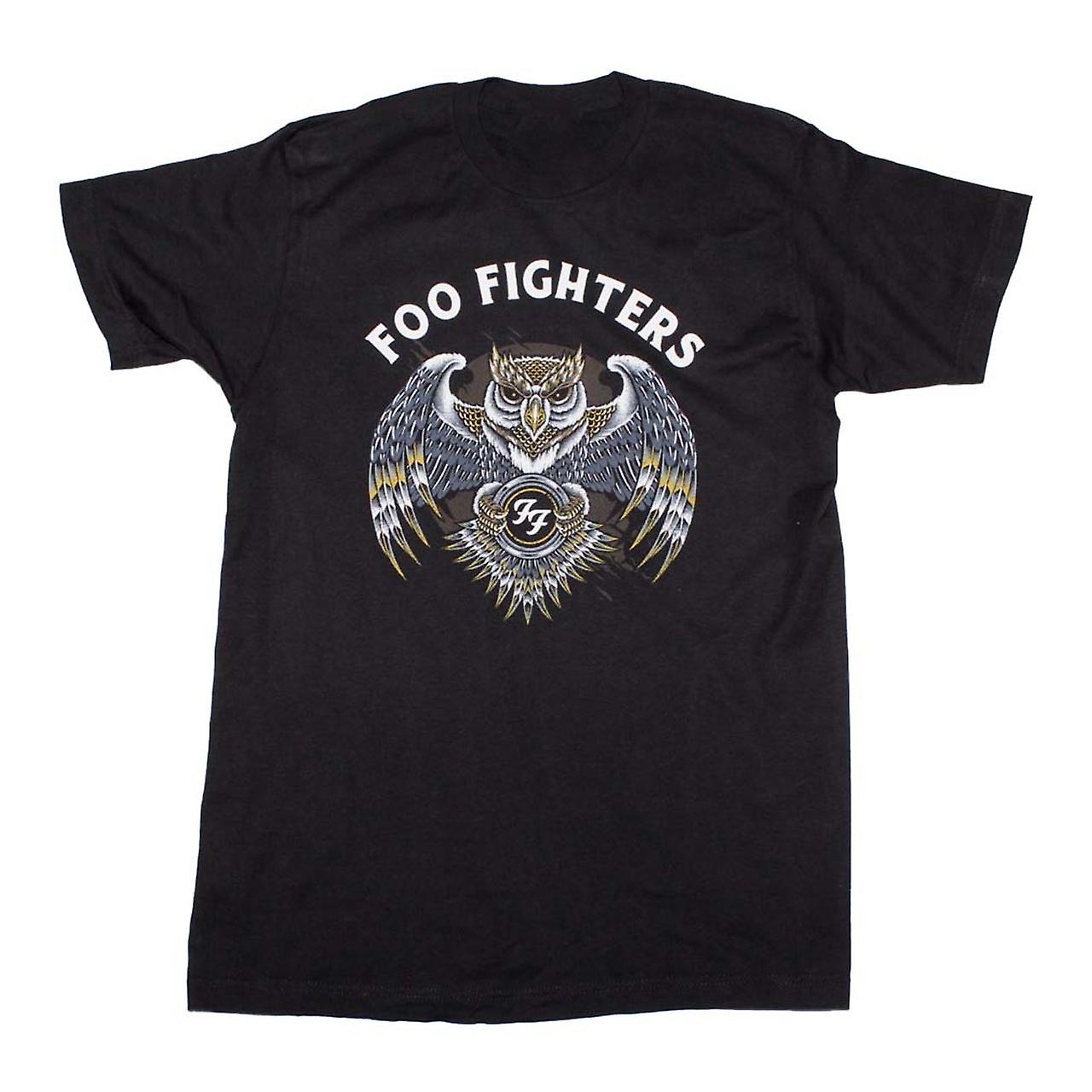 Foto 1 | Camiseta Rockinstone Foo Fighters Owl 100% Algodón - Venta Internacional.