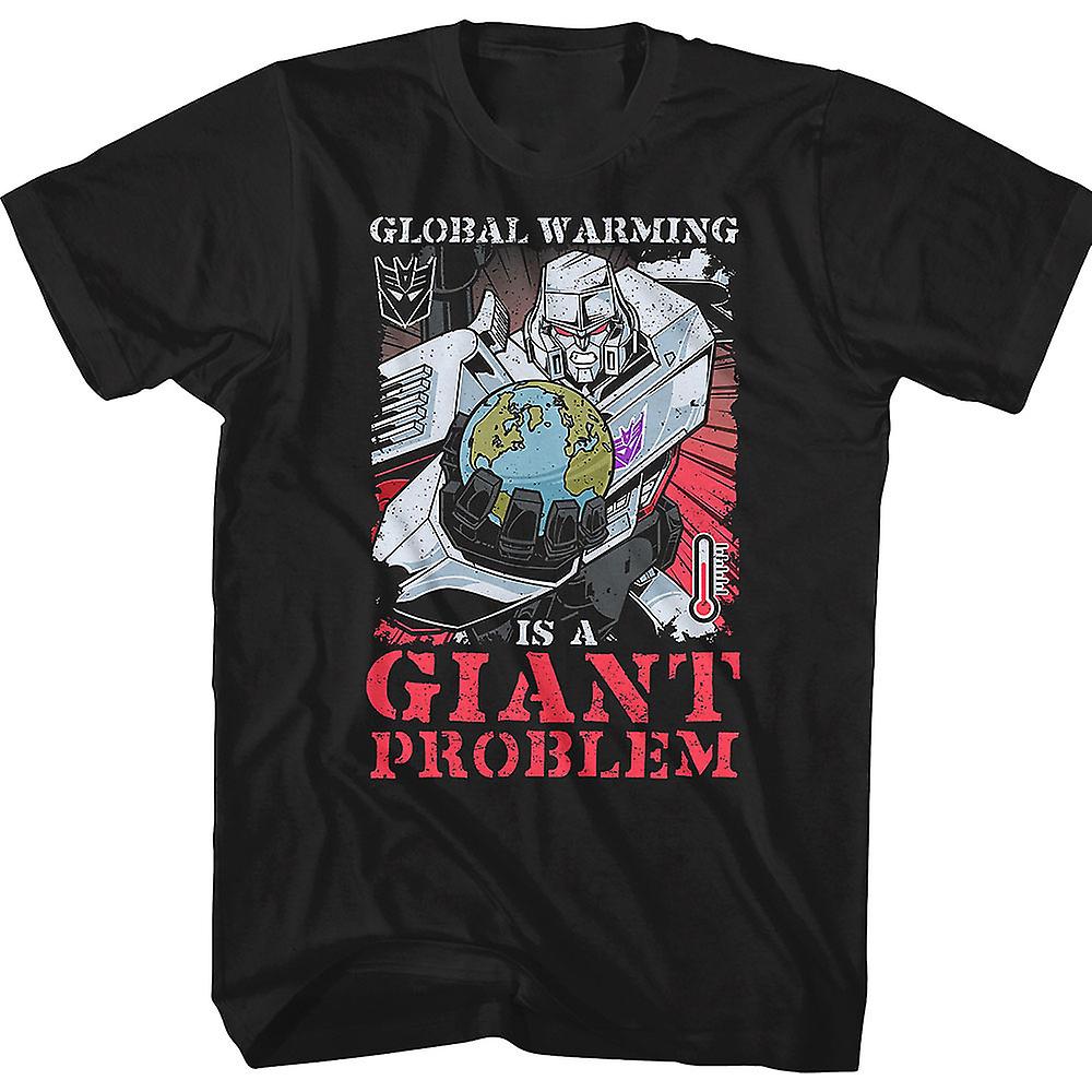 Foto 2 pulgar | Camiseta Rockinstone Megatron Global Warming Transformers - Venta Internacional.