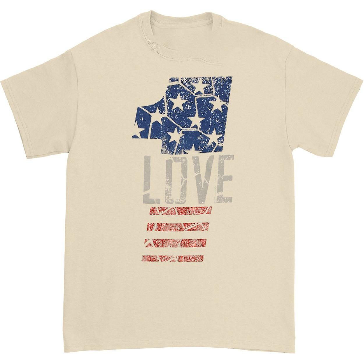 Foto 2 pulgar | Camiseta Rockinstone Bob Marley Usa 1 Love 180 G/m² 100% Algodón - Venta Internacional.