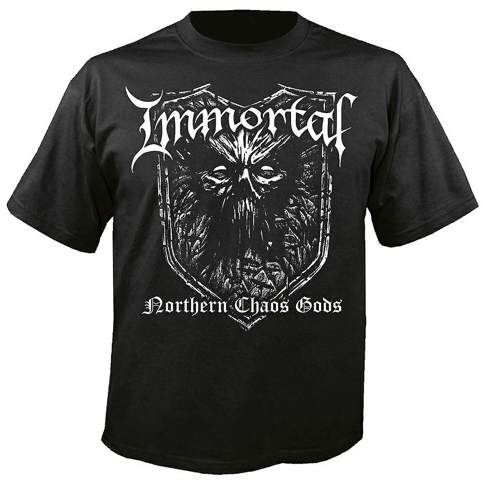Foto 2 pulgar | Camiseta Rockinstone Immortal Northern Chaos Gods 180 G/m² - Venta Internacional.