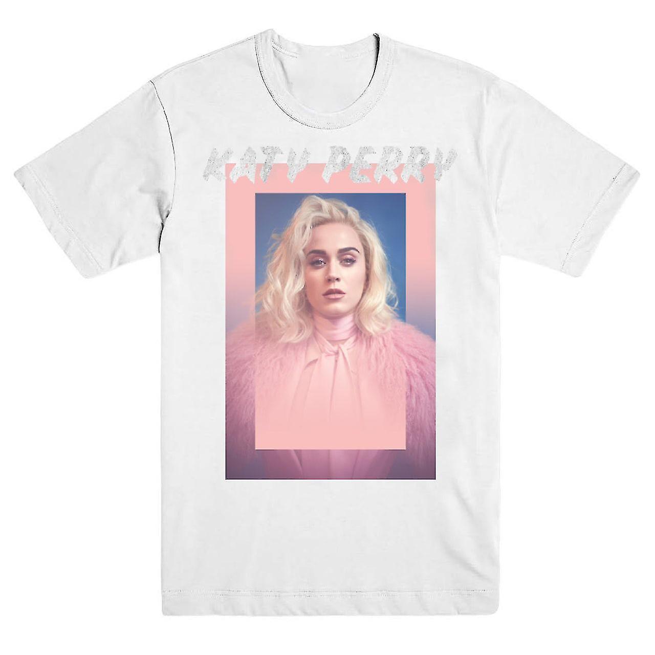 Foto 1 | Camiseta Rockinstone Katy Perry Chained Foil Blanca - Venta Internacional