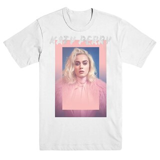 Foto 1 | Camiseta Rockinstone Katy Perry Chained Foil Blanca - Venta Internacional