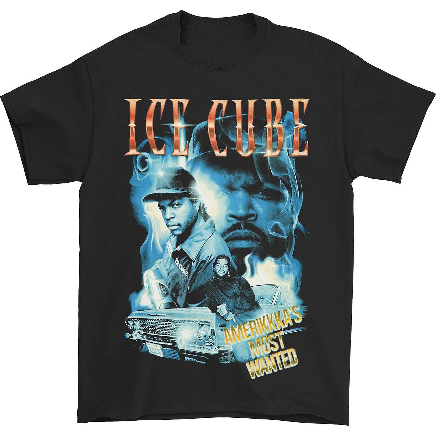 Foto 2 pulgar | Camiseta Rockinstone Ice Cube Amw Smoky Collage Para Hombre - Venta Internacional.
